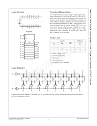 74ACTQ374SCX Datasheet Page 2