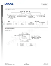 74AHC08S14-13 Datasheet Pagina 5