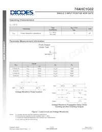 74AHC1G02W5-7 Datasheet Page 5