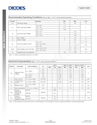 74AHC1G09SE-7 Datasheet Page 3