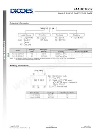 74AHC1G32W5-7 Datasheet Page 6