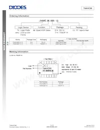 74AHC86S14-13 Datasheet Pagina 5