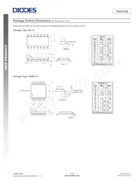 74AHC86S14-13 Datasheet Page 6