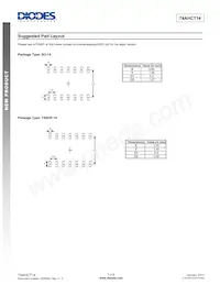 74AHCT14T14-13 Datasheet Page 7
