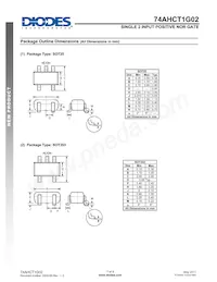 74AHCT1G02SE-7 Datasheet Page 7