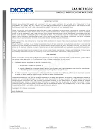 74AHCT1G02SE-7 Datasheet Page 8