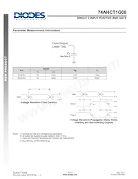 74AHCT1G08SE-7 Datasheet Page 5