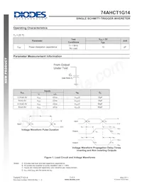 74AHCT1G14W5-7 Datasheet Page 5