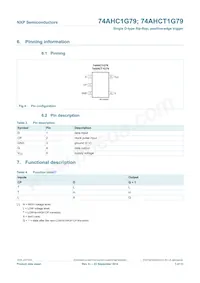 74AHCT1G79GW Datasheet Page 4