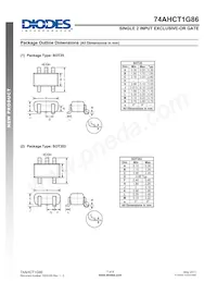 74AHCT1G86W5-7 Datasheet Page 7