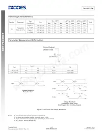 74AHCU04T14-13 Datasheet Page 4