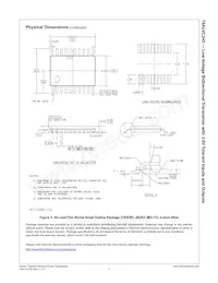 74ALVC245WMX Datasheet Page 7