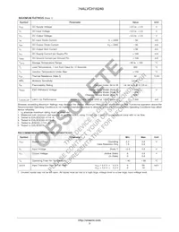 74ALVCH16240DTR Datasheet Pagina 3