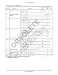 74ALVCH16240DTR Datasheet Pagina 4