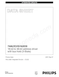 74ALVCHS162830DGB: Datasheet Copertura