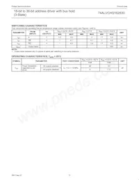 74ALVCHS162830DGB: Datasheet Page 6