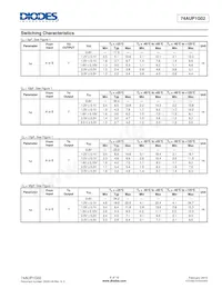 74AUP1G02SE-7 Datasheet Page 6