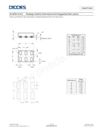 74AUP1G02SE-7 Datasheet Page 15