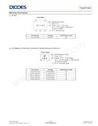 74AUP1G04FW4-7 Datasheet Page 9