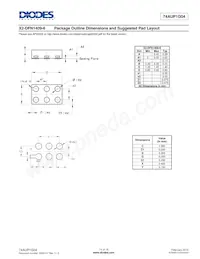 74AUP1G04FW4-7數據表 頁面 14