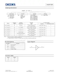 74AUP1G06FX4-7 Datasheet Page 2