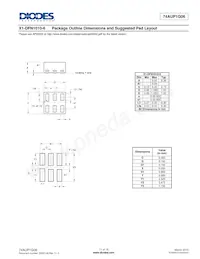 74AUP1G06FX4-7 Datasheet Page 11