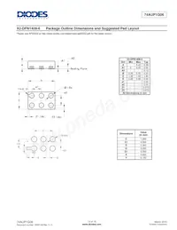 74AUP1G06FX4-7 Datasheet Page 13