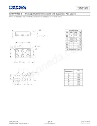 74AUP1G14FZ4-7 Datasheet Page 14
