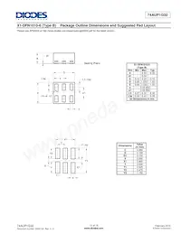 74AUP1G32FZ4-7 Datasheet Page 12