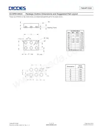 74AUP1G32FZ4-7 Datasheet Page 14