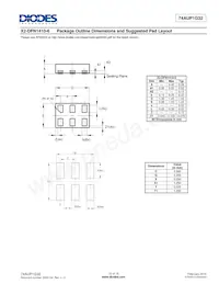 74AUP1G32FZ4-7 Datasheet Page 15