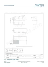 74AUP1G32GW/DG Datasheet Page 14