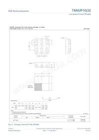 74AUP1G32GW/DG Datasheet Page 17