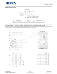 74AUP2G02RA3-7 Datasheet Page 8
