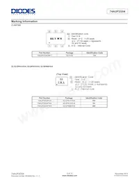 74AUP2G04DW-7 Datasheet Page 8