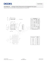 74AUP2G04DW-7 Datasheet Page 10