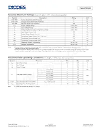 74AUP2G06DW-7 Datasheet Page 3