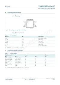 74AXP2T08DP-Q100J Datasheet Pagina 3