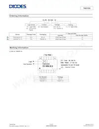 74HC04T14-13 Datasheet Page 6