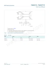 74HC11N Datasheet Page 7