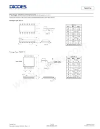 74HC14S14-13 Datasheet Page 7