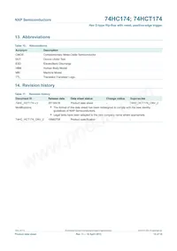 74HC174N Datasheet Page 15