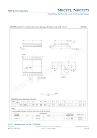 74HC273N Datasheet Pagina 16