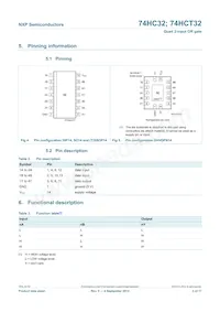 74HC32N Datasheet Page 3