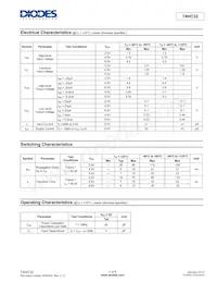 74HC32S14-13 Datasheet Page 4