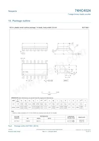 74HC4024PW Datasheet Page 12