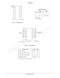 74HC574DTR2G Datasheet Page 2