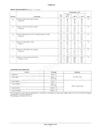 74HC74DTR2G Datasheet Page 4