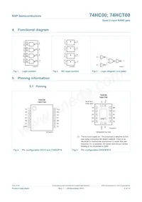 74HCT00N Datasheet Page 3