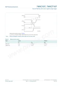 74HCT107N Datasheet Page 10